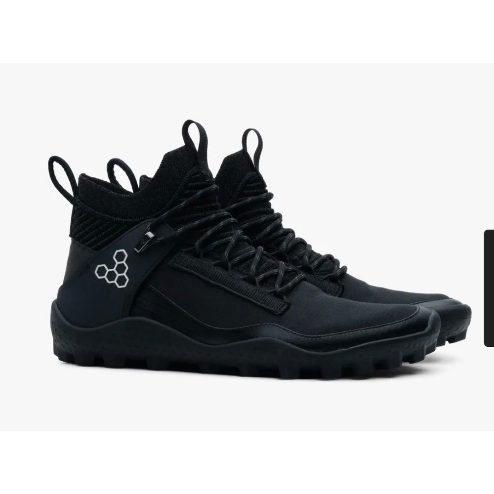 Vivobarefoot Magna Lite WR SG Womens 8 Black Good Barefoot Hiking Boots